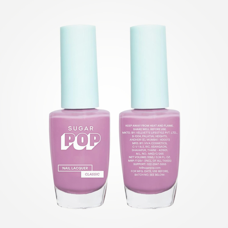 Buy SUGAR POP Nail Lacquer - 15 BOLD PLEASE (10ml) Online in India | Pixies