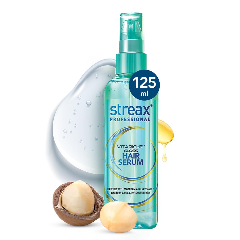 Streax Professional Vitariche Gloss Hair Serum - 50 Ml