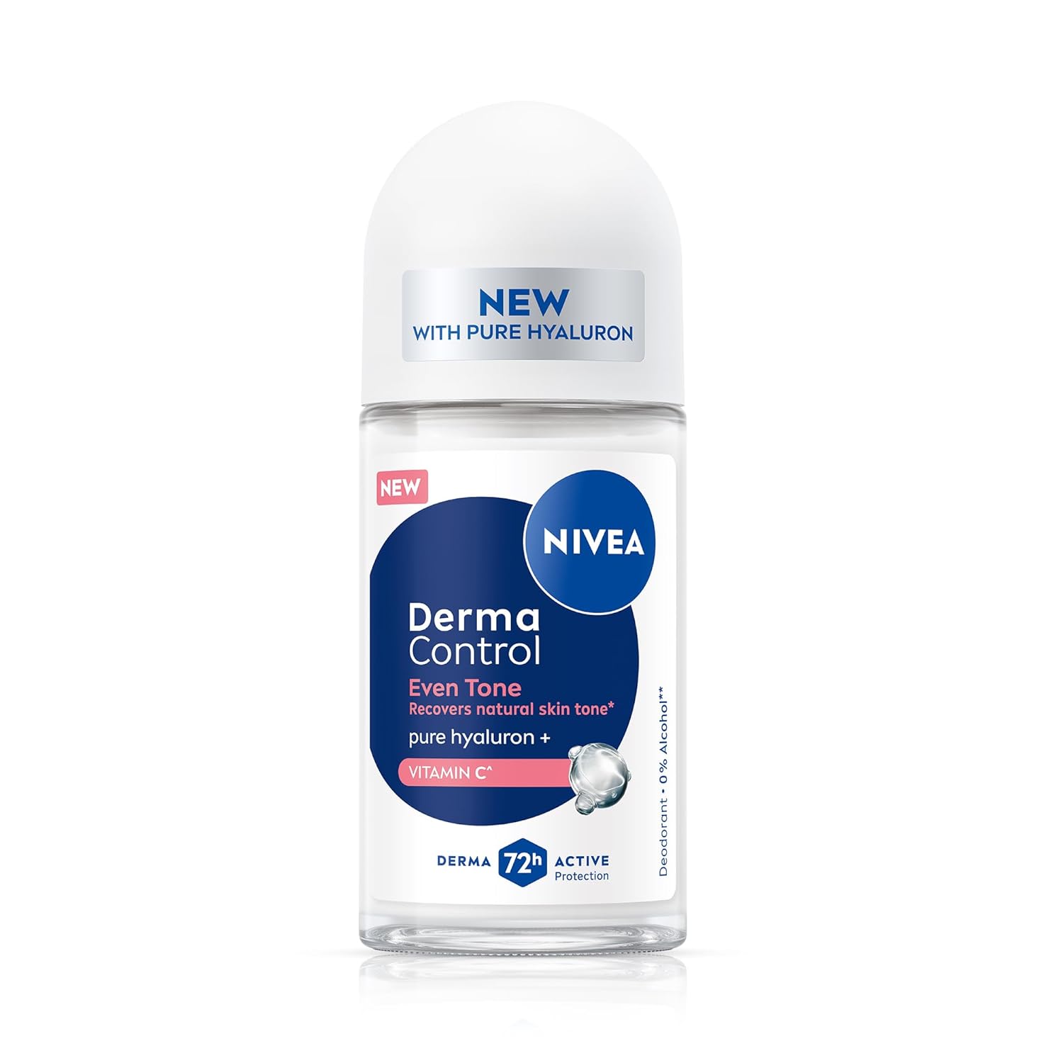 Nivea Derma Control Even Tone Pure Hyaluron Plus Vitamin C Roll On - 50 Ml