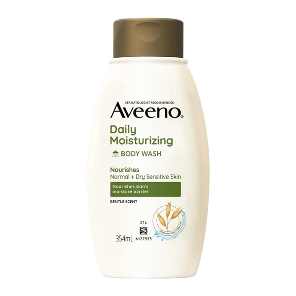 Aveeno Daily Moisturizing Body Wash For Normal To Dry Skin - 354 Ml