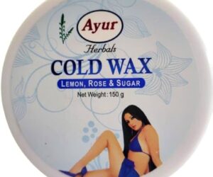 Ayur Herbals Cold Wax Lemon Rose And Sugar - 150 Gm