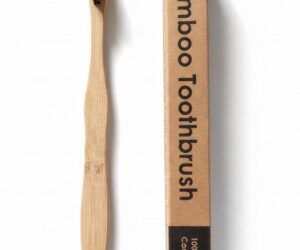 Bamboo Toothbrush Nano Bristles - 1 Piece