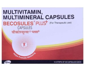 Becosules Plus Softgel Capsule - 30 Capsules