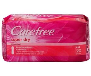 Carefree Super Dry Panty Liners - 20 Piece