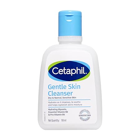 Cetaphil Gentle Skin Cleanser Dry To Normal Sensitive Skin - 1 Ltr