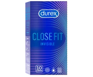Durex Close Fit Invisible Condoms - 10 Piece