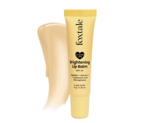 Foxtale Brightening Clear Glaze SPF 30 Lip Balm - 12 Gm