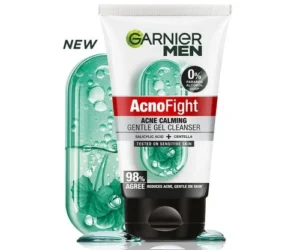 Garnier Men Acno Fight Acne Calming Gentle Gel Cleanser - 100 Gm