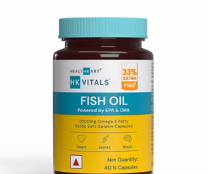 HK Vitals Fish Oil 1000mg Capsule - 40 Capsules