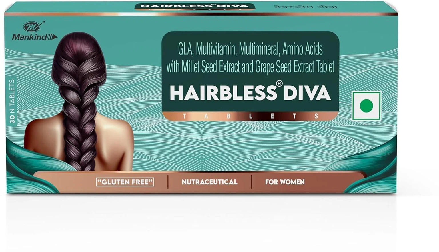 Hairbless Diva Tablet - 30 Tablet