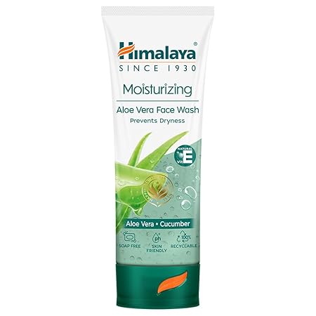 Himalaya Moisturizing Aloe Vera Face Wash - 100 Ml