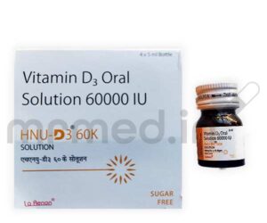 Hnu D3 60K Oral Solution - 5 Ml