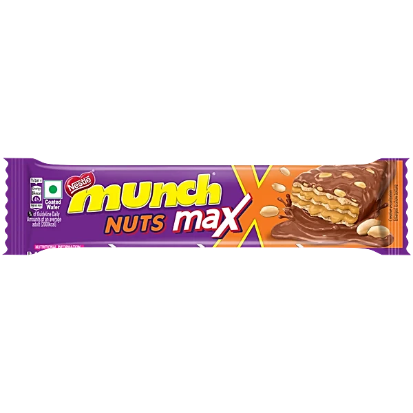 Munch Nuts Max Chocolate - 37.5 Gm