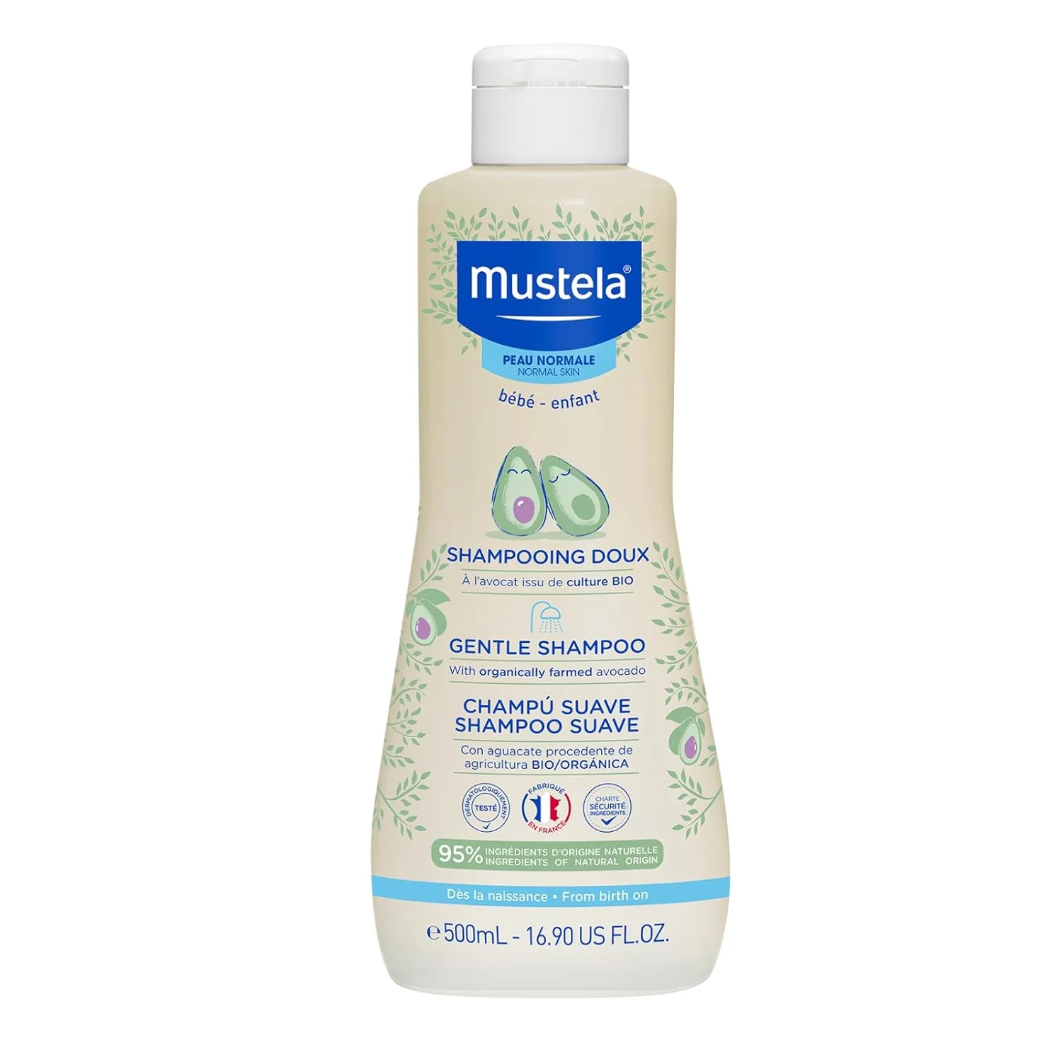 Mustela Gentle Shampoo - 500 Ml