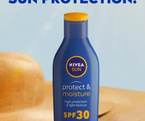 NIVEA Protect & Moisture Sun Lotion With SPF 30 - 125 Ml