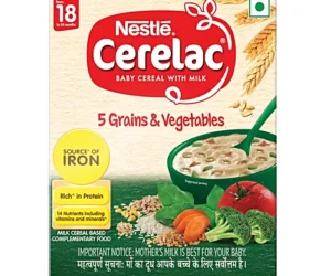Nestle Cerelac 5 Grains And Vegetables Baby Cereal (18 To 24 Months) - 300 Gm