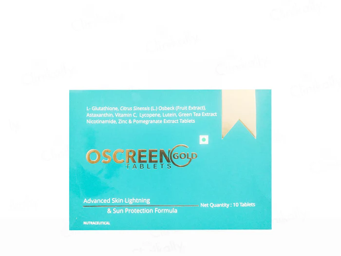 Oscreen Gold Sun Protection Tablet - 10 Tablet