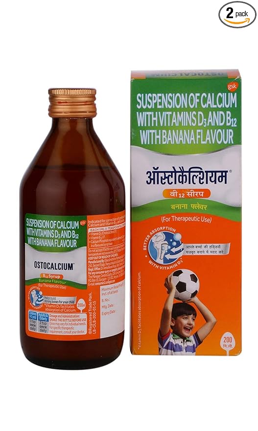 Ostocalcium B12 Banana Suspension - 200 Ml