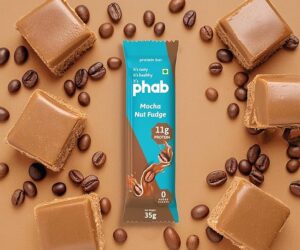 Phab Mocha Nut Fudge Protein Bar - 65 Gm