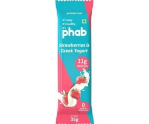 Phab Strawberries And Greek Yogurt Protein Bar - 35 Gm