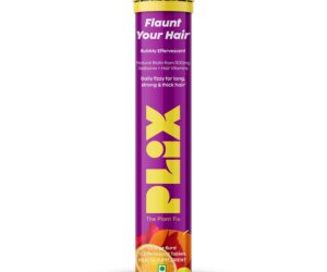 Plix Flaunt Your Hair Orange Burst Effervescent Tablet - 15 Tablet