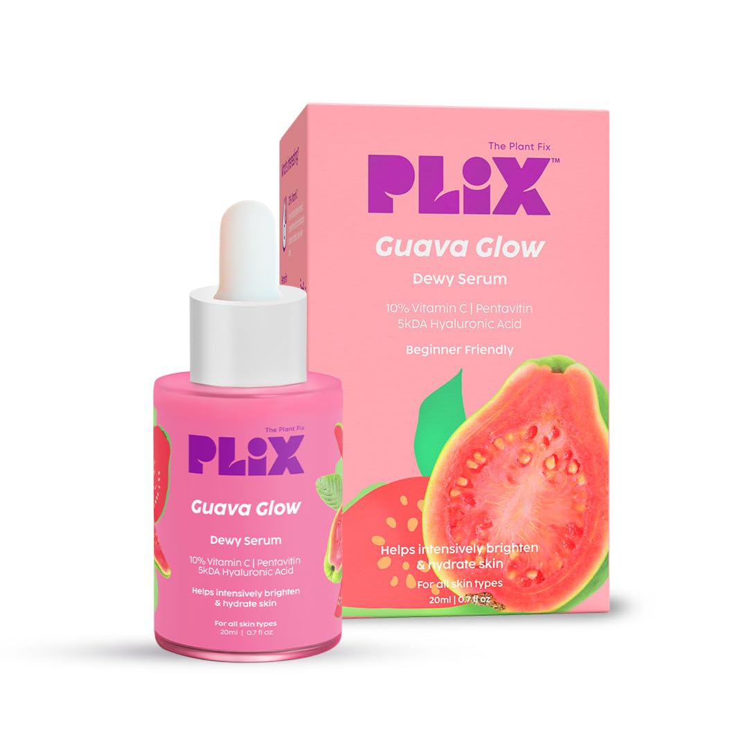 Plix Guava Glow Dewy 10% Vitamin C Face Serum - 20 Ml