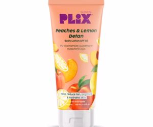 Plix Peaches And Lemon Detan SPF 30 Body Lotion - 150 Ml