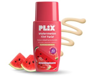 Plix Watermelon Tint Twist Sunlit Glow SPF50 PA++++ Sunscreen - 50 Ml