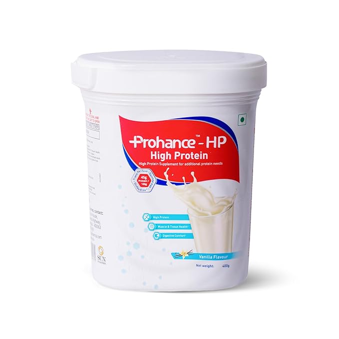Prohance HP Vanilla Sugar Free Protein Powder - 400 Gm