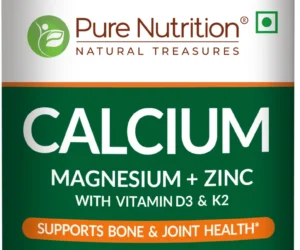 Pure Nutrition Calcium Magnesium+Zinc Tablet - 60 Tablet