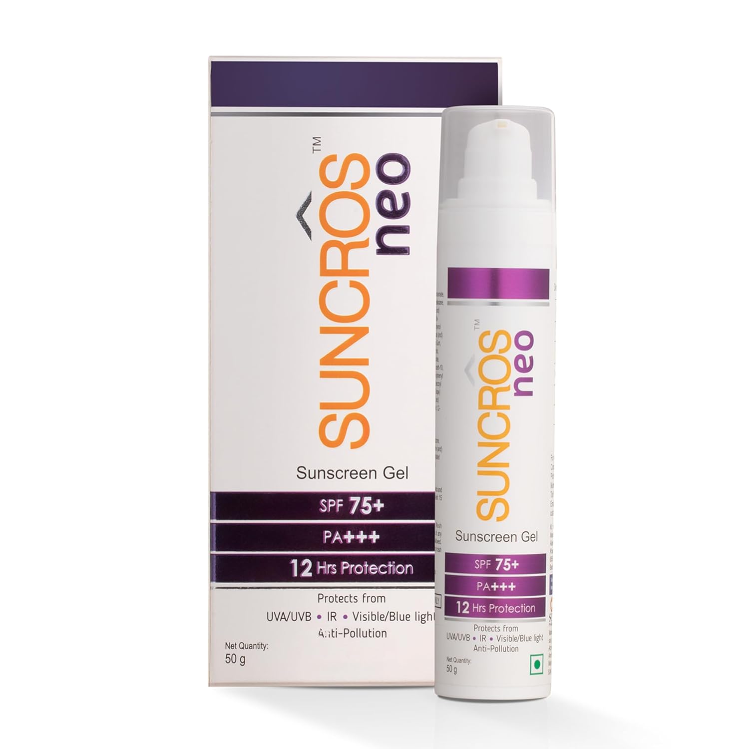Suncros Neo SPF 75+ Sunscreen Gel - 50 Gm