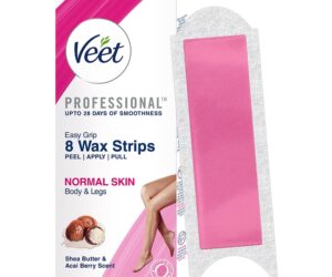 Veet Professional Full Body Wax Strips Normal Skin - 20 Piece