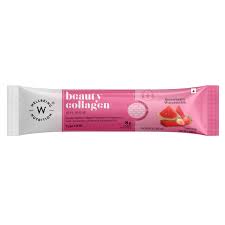Wellbeing Nutrition Korean Beauty Collagen Strawberry Watermelon Peptides - 250 Gm